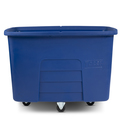 Toter 20 Cubic Feet 600 lbs. Capacity Heavy Duty Manual Cube Truck - Blue MMC20